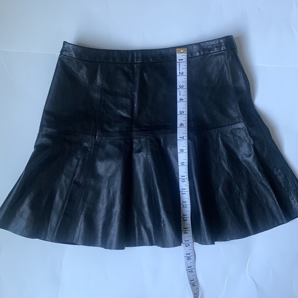Joie leather pleated skirt - Picture 8 of 10